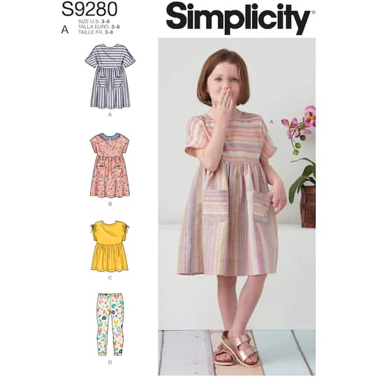 Simplicity® Pattern CS9280 (3-4-5-6-7-8)